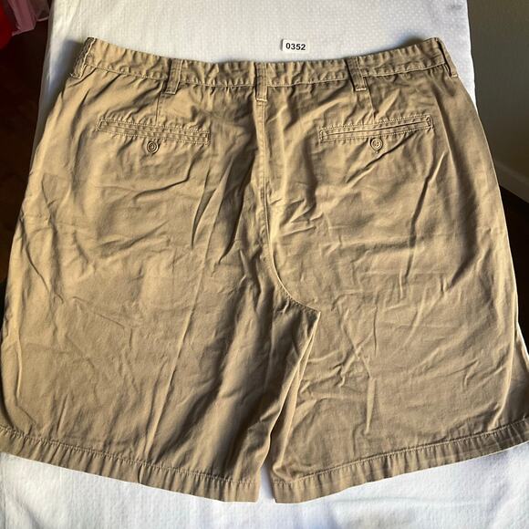 Basic Editions Mens Casual Cargo Khaki Shorts, size 42, Tan - Picture 9 of 9